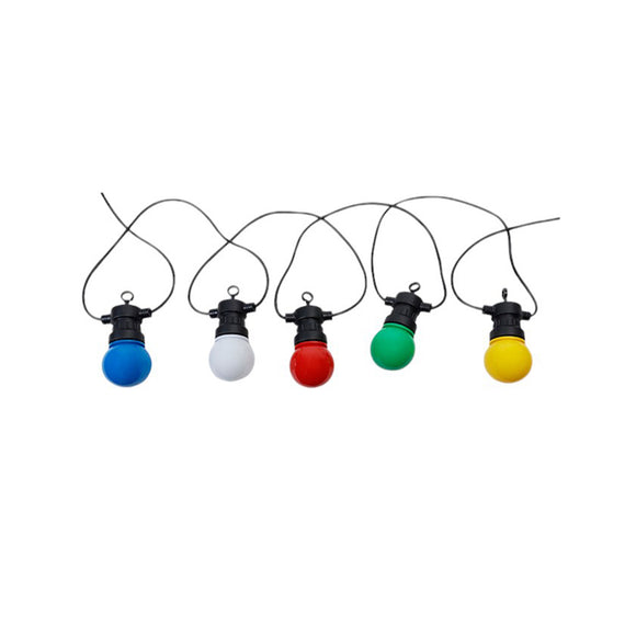 Iluminación decorativa en serie de 5 metros, 10 Luces, Luz RGB, para interior y exterior  TIANLAI   GUIR02 - Hergui Musical