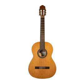 Guitarra Clasica, Angel Lopez, de madera Spruce High Gloss C/ Cuerdas Savarez  STAGG  ALICANTE-SM - Hergui Musical