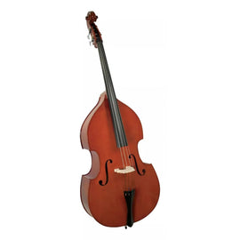 Contrabajo de 3/4, tapa de Abeto fondo y costados de maple laminado, diapasón ebanizado, puente de maple, incluye funda y arco. CERVINI  HB-100-3/4 - Hergui Musical