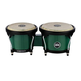 Bongo Headliner de Meinl de 6.5" y 7.5" pulgadas, FOREST GREEN, parches de piel de búfalo seleccionados a mano   HB50-FSG - Hergui Musical
