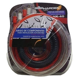 KIT DE INSTALACION P/ AMP No. 4 HARDEN        HK-40 - Hergui Musical