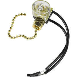 Interruptor de cadena para ventilador ON-OFF  ELECTROCENTER  NEP-ELE-396 - Hergui Musical