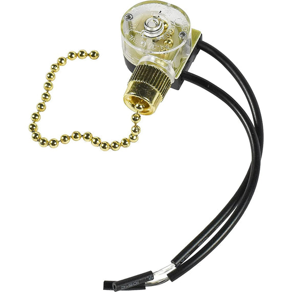 Interruptor de cadena para ventilador ON-OFF  ELECTROCENTER  NEP-ELE-396 - Hergui Musical