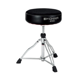 ASIENTO TAMA 1ST CHAIR - ROUND RIDER PARA BATERISTA, TELA NEGRA   HT430BC - Hergui Musical