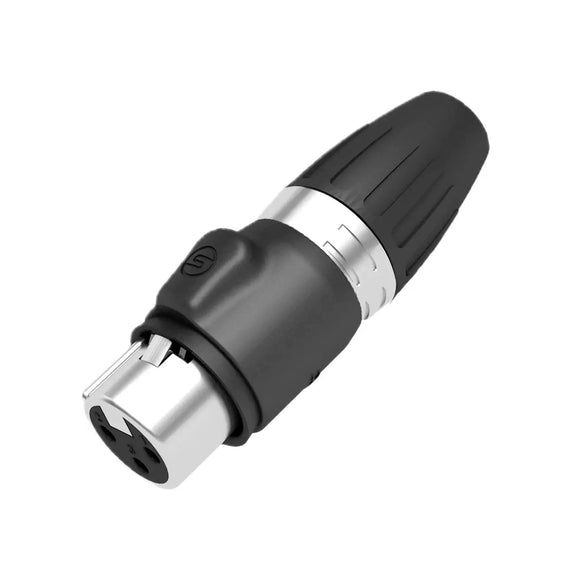 Plug canon Hembra, Impermiable IP65  SEETRONIC   SCWF3