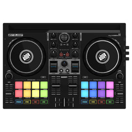 Controlador compacto de 2 decks para DJ en todas las plataformas (iOS/Mac/PC)  RELOOP   BUDDY - Hergui Musical