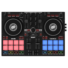 Controlador compacto de 2 decks de alto rendimiento para Serato DJ Lite (incluido) y DJ Pro  RELOOP  READY - Hergui Musical