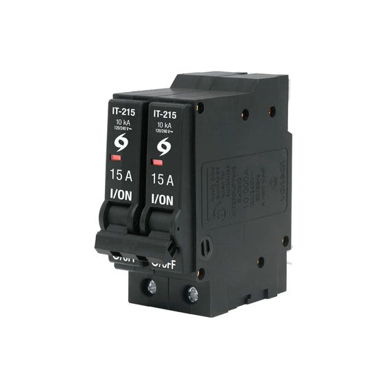 INTERRUPTOR TERMOMAGNETICO 2 POLOS 15A   VOLTECK    IT-215 - Hergui Musical