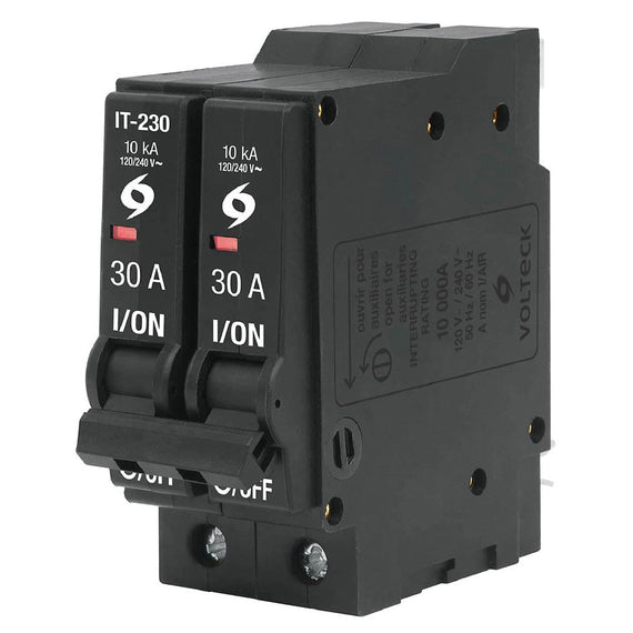 INTERRUTOR TERMOMAGNETICO 2 POLOS 30A   VOLTECK    IT-230 - Hergui Musical