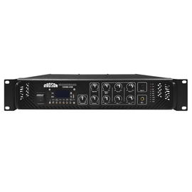 AMPLIFICADOR DE PERIFONEO 360 Watts PMPO, 120 Watts RMS  RADSON   1200DVD - Hergui Musical