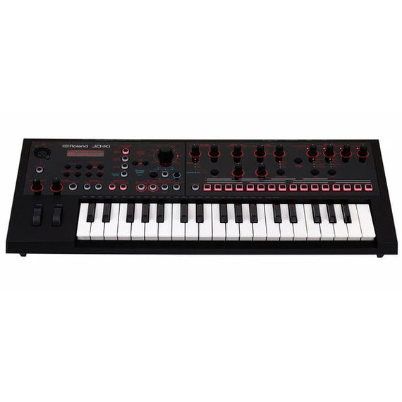 TECLADO SINTETIZADOR ANÁLOGO/DIGIAL HÍBRIDO 37 MINI TECLAS  ROLAND   JD-XI - Hergui Musical