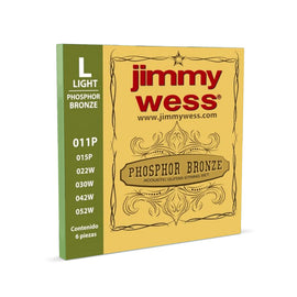 JGO DE CUERDAS ACERO JIMMY WESS WB11 - Hergui Musical