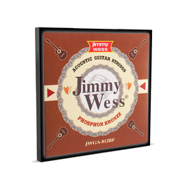 JGO DE CUERDAS ACERO JIMMY WESS WB12 - Hergui Musical
