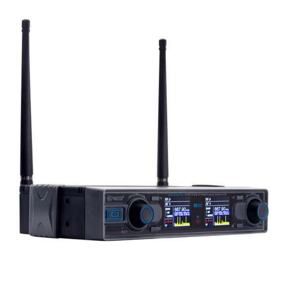 Base suelta de reemplazo, 2 Canales, (660-690 MHz) para KD332  KRIEG  KD-332RX - Hergui Musical