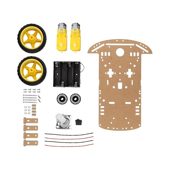 KIT PARA ARMAR CHASIS DE COCHE SMART CAR (2 RUEDAS)  NEPTRONICS   NEP-KIT-10 - Hergui Musical