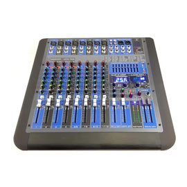 MEZCLADORA AMPLIFICADA 12 CANALES 500w x 2 canales 256 EFECTOS  BLUETOOTH/USB   HARDEN   KMX-P125 - Hergui Musical