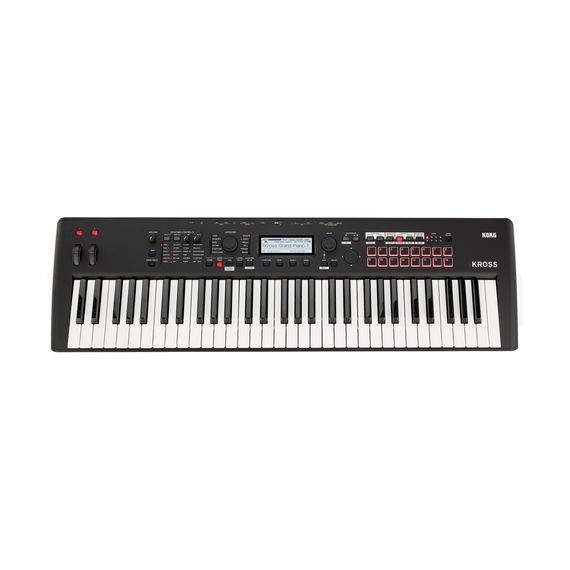 SINTETIZADOR DE 61 TECLAS WORKSTATION, NEGRO MATE  KORG   KROSS2-61MB