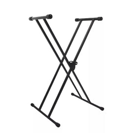 SOPORTE PARA TECLADO DOBLE "X" ON-STAGE   KS7191W - Hergui Musical