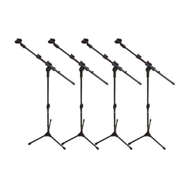 PAQ. 4 PZAS. DE SOPORTE  PARA MICROFONO CON BASE  KAPTON   KST-105(4) - Hergui Musical