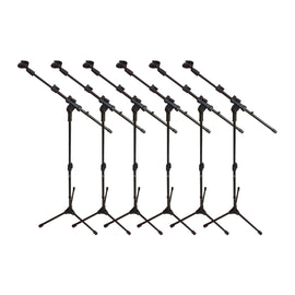 PAQ. 6 PZAS. DE SOPORTE  PARA MICROFONO CON BASE  KAPTON   KST-105(6) - Hergui Musical