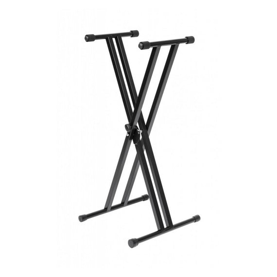 Soporte de Teclado doble tubo, estilo X, Plegable  STAGG   KXS-A6 - Hergui Musical