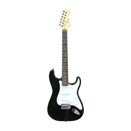 Guitarra eléctrica 22 trastes, Negro, incluye funda  SMIGER   L-G1-ST-BK - Hergui Musical