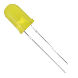 PAQ. 5 PZAS. DE LED OPACO 5mm COLOR AMARILLO  NEPTRONICS   NEP-LED-13AM - Hergui Musical