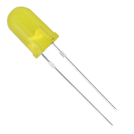 PAQ. 5 PZAS. DE LED OPACO 5mm COLOR AMARILLO  NEPTRONICS   NEP-LED-13AM - Hergui Musical