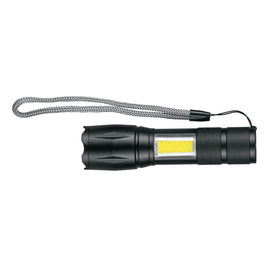 Linterna de 1 led 270 lm con luz de emergencia recargable   truper      LINAR-260 - Hergui Musical