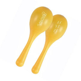 Mini maraca de plástico Rhytmix Santana Chik-itas, color amarillo  LP  LATIN PERCUSSION  LPR012-SS - Hergui Musical