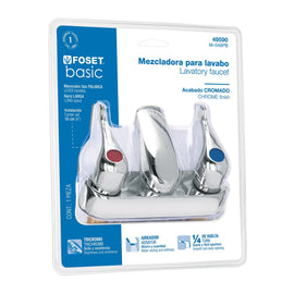 Mezcladora manerales palanca para lavabo, foset basic  M-048PB - Hergui Musical