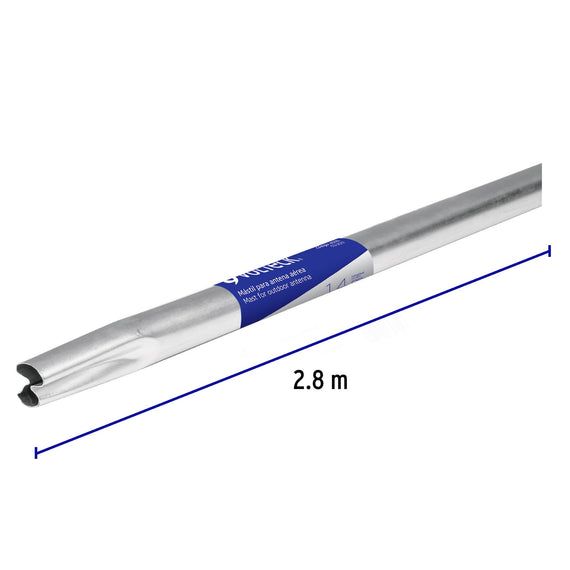 MASTIL DE 2.8M PARA ANTENA AEREA  VOLTECK   MAST-280 - Hergui Musical