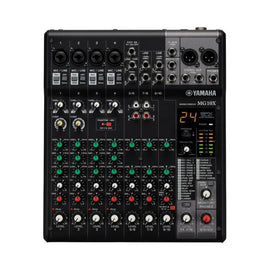 Mezcladora Análoga de  10 canales con Efectos  YAMAHA  MG-10XCV - Hergui Musical