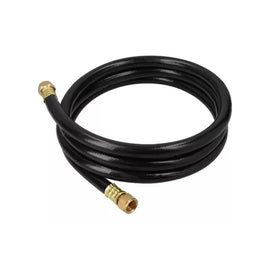 Manguera para gas, pvc negra, 3/8"x2 m, c/conexión, foset  MGAN-20 - Hergui Musical