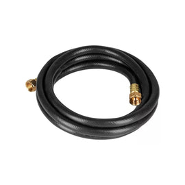 Manguera para gas, pvc negra, 3/8"x3 m, c/conexión, foset  MGAN-30 - Hergui Musical