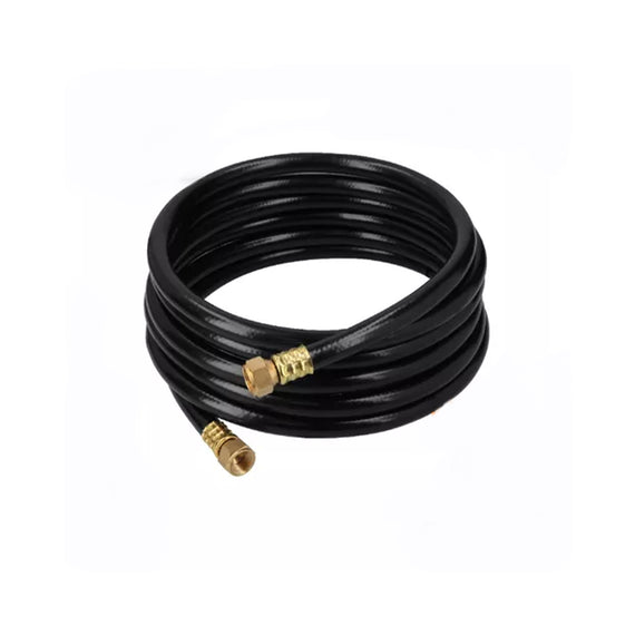 Manguera para gas, pvc negra, 3/8