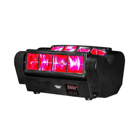 MINI EFECTO LED BEAM 8x3w RGB  MEGALUZ SHOW   MINI-BAR-BEAM