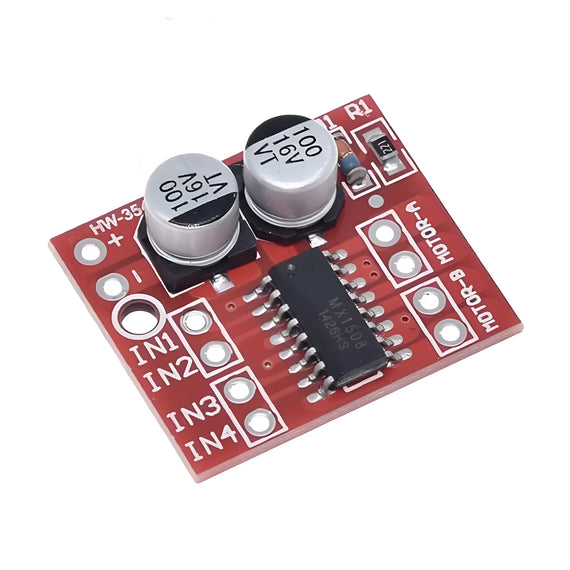 MÓDULO CONTROLADOR DE 2 MOTORES MX1508 REEMPLAZO L298  NEPTRONICS   NEP-MOD-310 - Hergui Musical