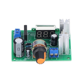 Regulador de voltaje AC-DC con display, Módulo de fuente de alimentación DC 3-30V / AC 3-20V,  LM317  ELECTROCENTER   NEP-MOD-383 - Hergui Musical