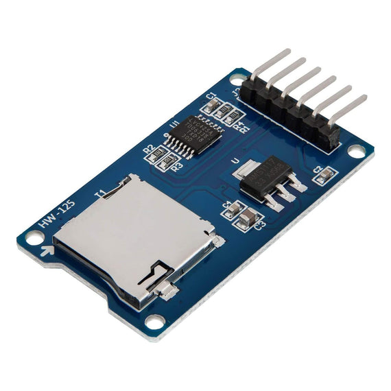 MÓDULO LECTOR DE TARJETAS MICRO SD  NEPTRONICS   NEP-MOD-440 - Hergui Musical