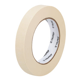 Cinta masking tape de 1/2" x 50m   truper   MSK-1/2 - Hergui Musical