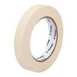 Cinta masking tape de 3/4" x 50m   truper   MSK-3/4 - Hergui Musical