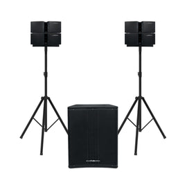 Sistema de audio Line Array Con Subwoofer 18"  AUDIOBAHN   MURDER18X - Hergui Musical