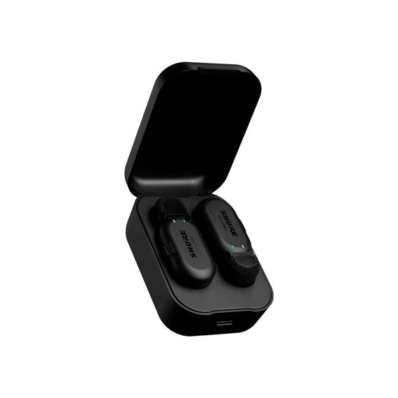 Par de microfonos inalambricos miniatura bluetooth  SHURE  MV-TWO - Hergui Musical