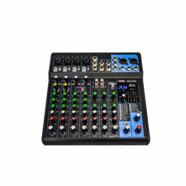 MEZCLADORA PASIVA 10 CANALES  ROMMS   MX-10CH - Hergui Musical