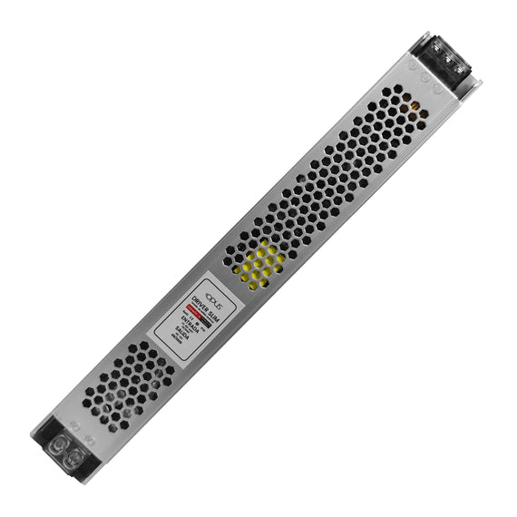Fuente Ultra Slim 12v 16.7A /200w, Entrada 100v/240v, Medida: 27.3cm x 3.6cm  OPUS  OPSM-DY301 - Hergui Musical