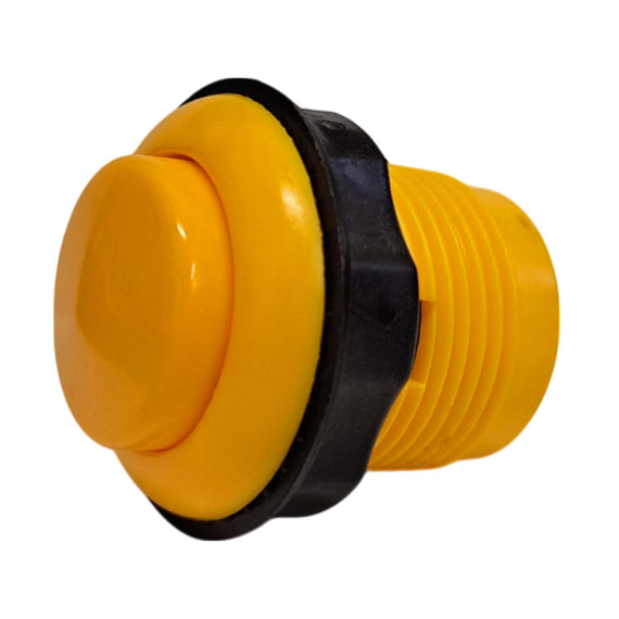 BOTON PARA MAQUINA CON MICROSWITCH AMARILLO 12V 10MA  RADOX   835-135 - Hergui Musical