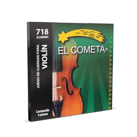 JGO DE CUERDAS ALUMINIO PARA VIOLIN  EL COMETA 718 - Hergui Musical