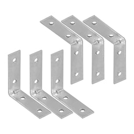 Paq. 6 Pzas. de escuadras esquineras 2" x 2", fiero   EESQ-2(6) - Hergui Musical