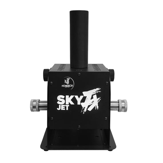 MAQUINA CON EFECTO CO2 C/ENTRADA-SALIDA MANGUERA Y LED SKY JET FX C/TUERCA   NOVATECH   SKY-JET-FX - Hergui Musical